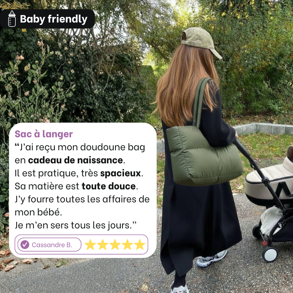 Doudoune Bag, LE sac qui remplace tous vos autres sacs