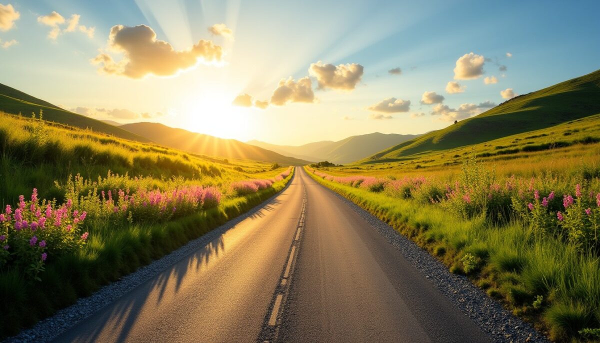 Lancez-vous à l'aventure : la route s'ouvre devant vous Lancez-vous à l'aventure : la route s'ouvre devant vous
